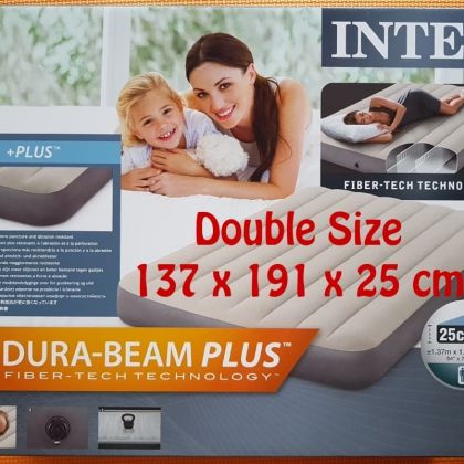 INTEX 64102 Kasur Angin Durabeam Cream Double Size